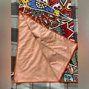 HOUSE OF CLOUDS MultiColor Block Print Towel